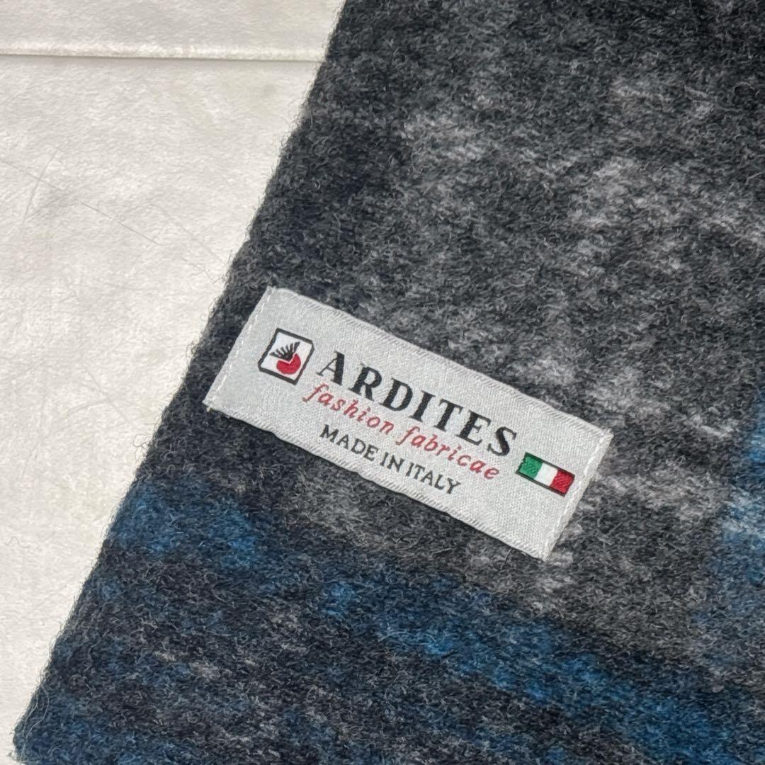 美品 ガリャルダガランテ ツイードチェックコート 伊生地 ARDITES 綺麗色
