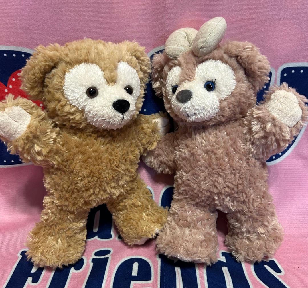 H.Y様 超童顔 ダッフィー＆シェリーメイ ハンドパペットタイプ ぬいぐるみ