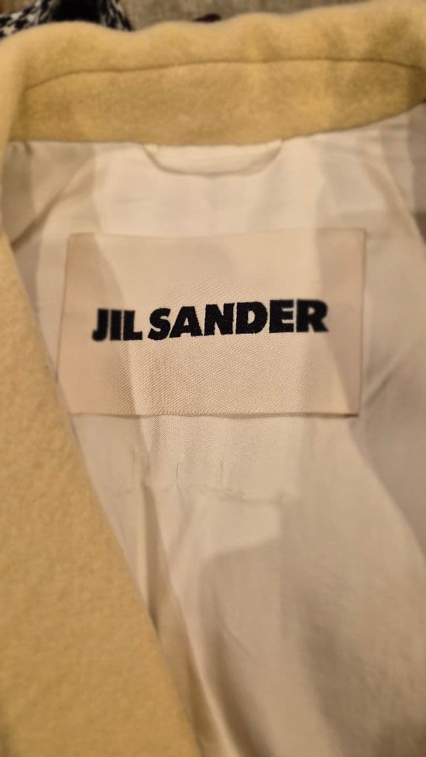【3月31日までの販売】JIL SANDER　ロングコート ウエストベルト付き