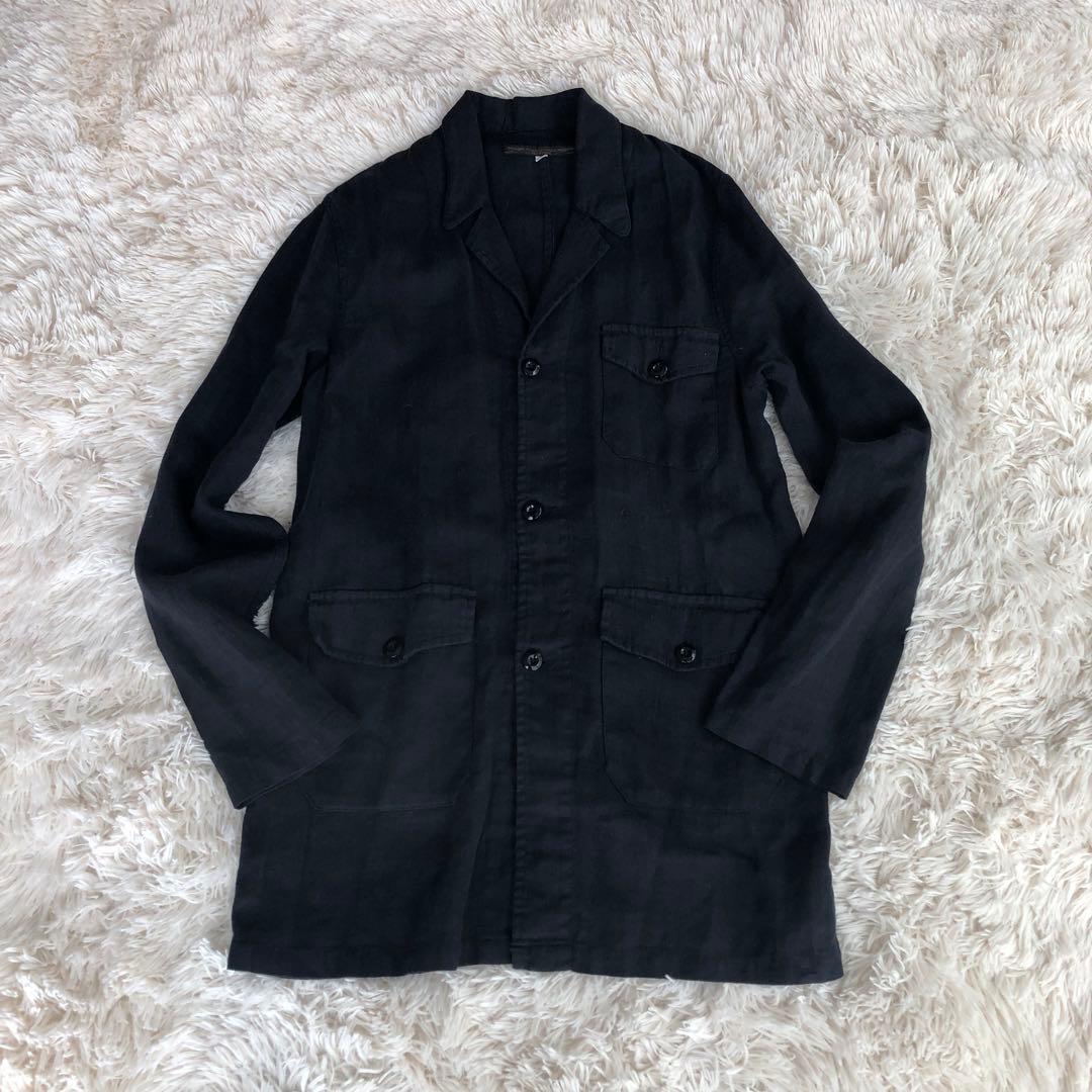 GARMENT REPRODUCTION OF WORKERSリネンジャケット紺