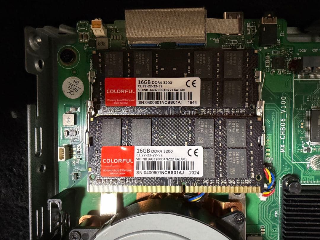 T*i様 GMKtec NucBox12 32GB+480GB