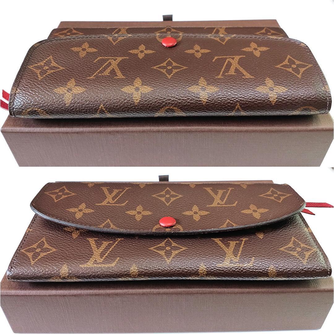 ★極美品★ルイ ヴィトン モノグラム ポルトフォイユ★エミリー★二つ折り長財布