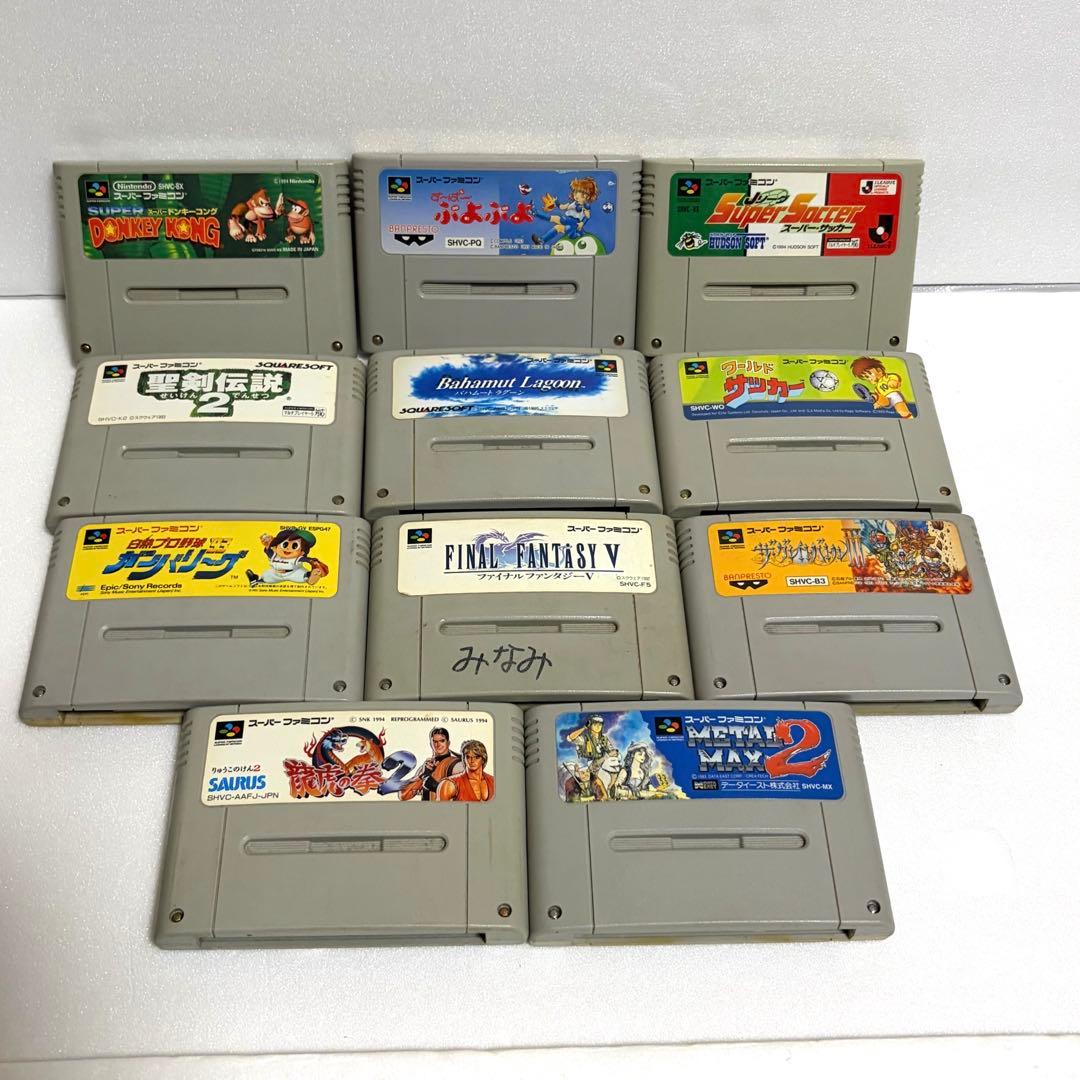 『ジャンク品』スーパーファミコン　カセット　まとめ売り　41点