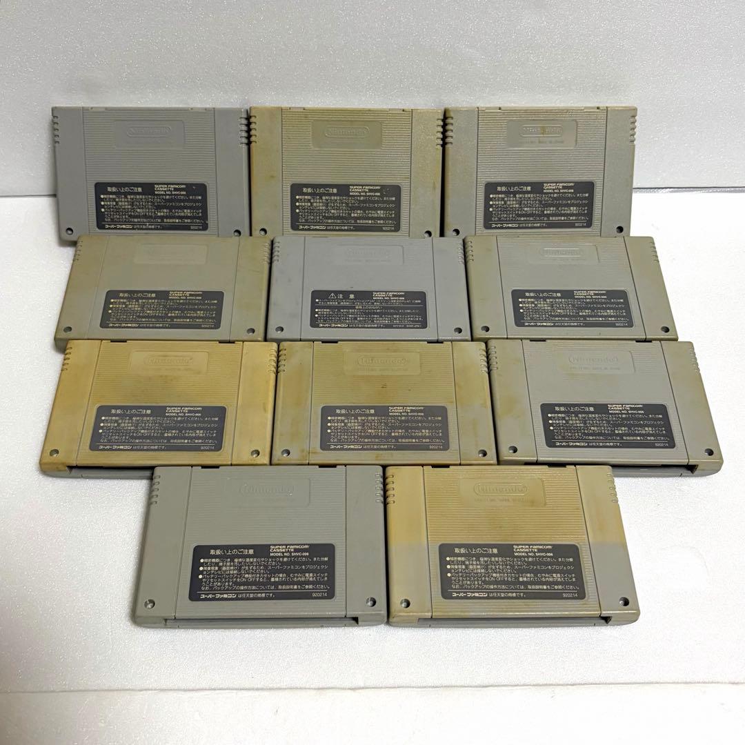 『ジャンク品』スーパーファミコン　カセット　まとめ売り　41点
