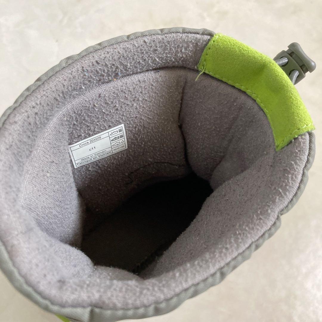 美品！クロックス　スノーブーツ　モンベル2点セット
