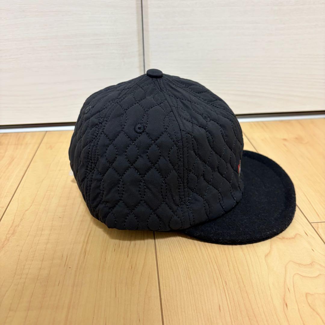 NANGA ブラック キャップ キルティング