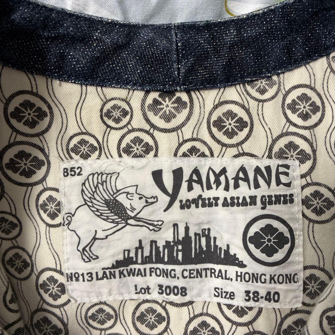 EVISU YAMANE ダークデニム ノースリーブベスト