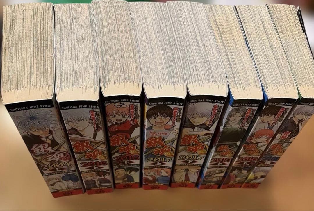 リミックス　銀魂 2004上、2016〜2019完　特典カード完備