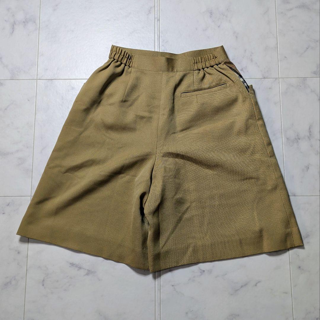 【美品】バーバリー キュロット ノバチェック リバーシブル M