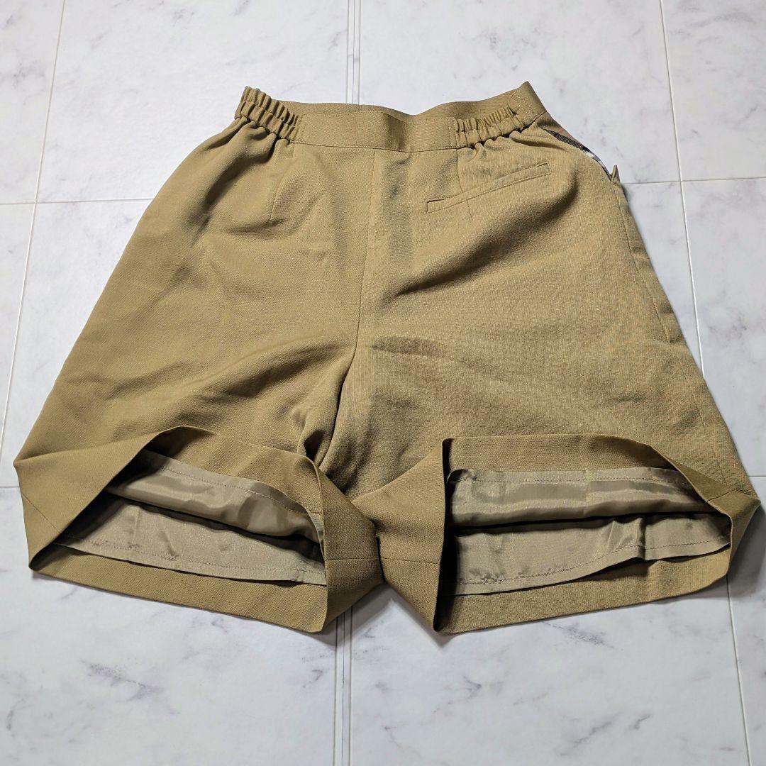 【美品】バーバリー キュロット ノバチェック リバーシブル M