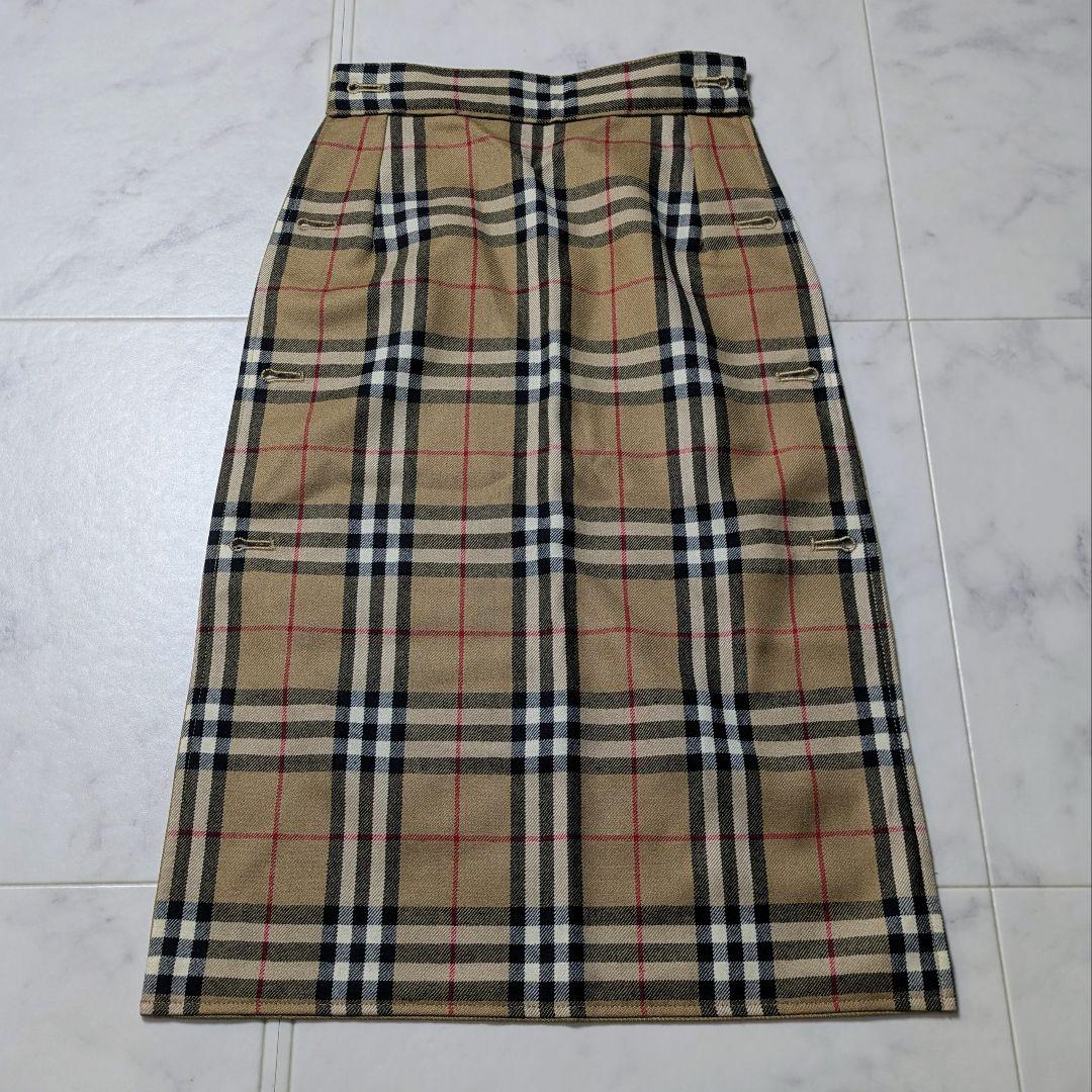 【美品】バーバリー キュロット ノバチェック リバーシブル M