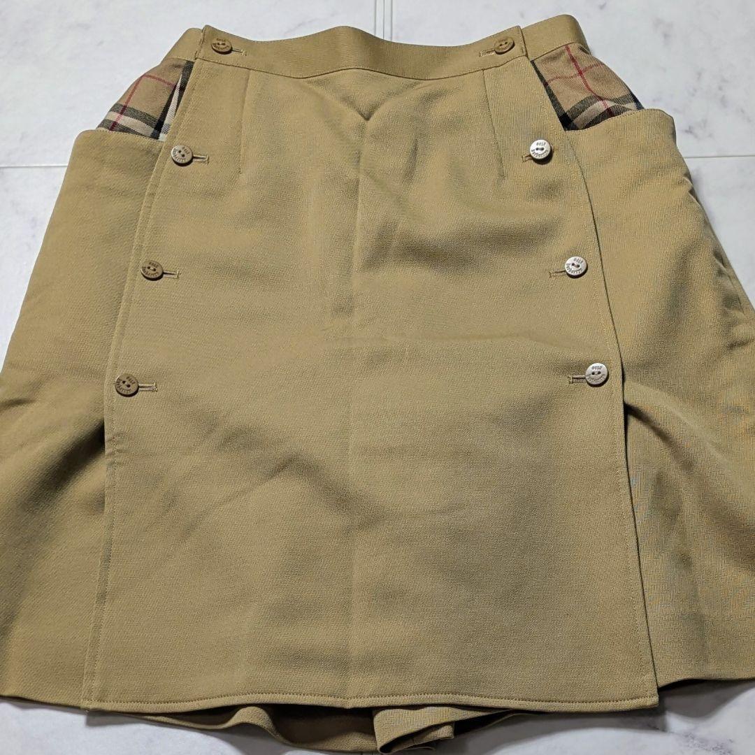 【美品】バーバリー キュロット ノバチェック リバーシブル M