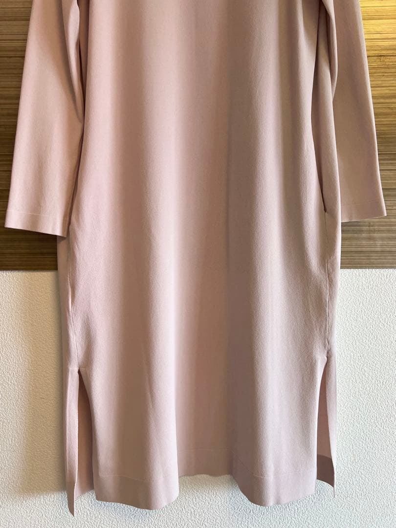美品 ESTNATION エストネーション ピンク シンプル ロングカーディガン