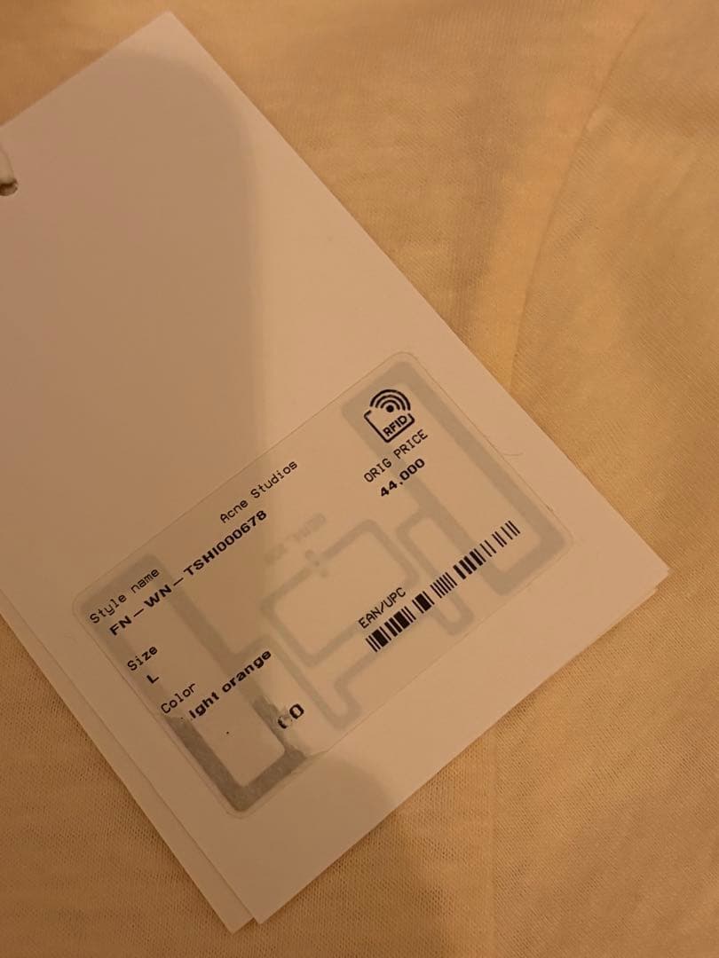 最終値下げ　Acne Studios 半袖Tシャツ