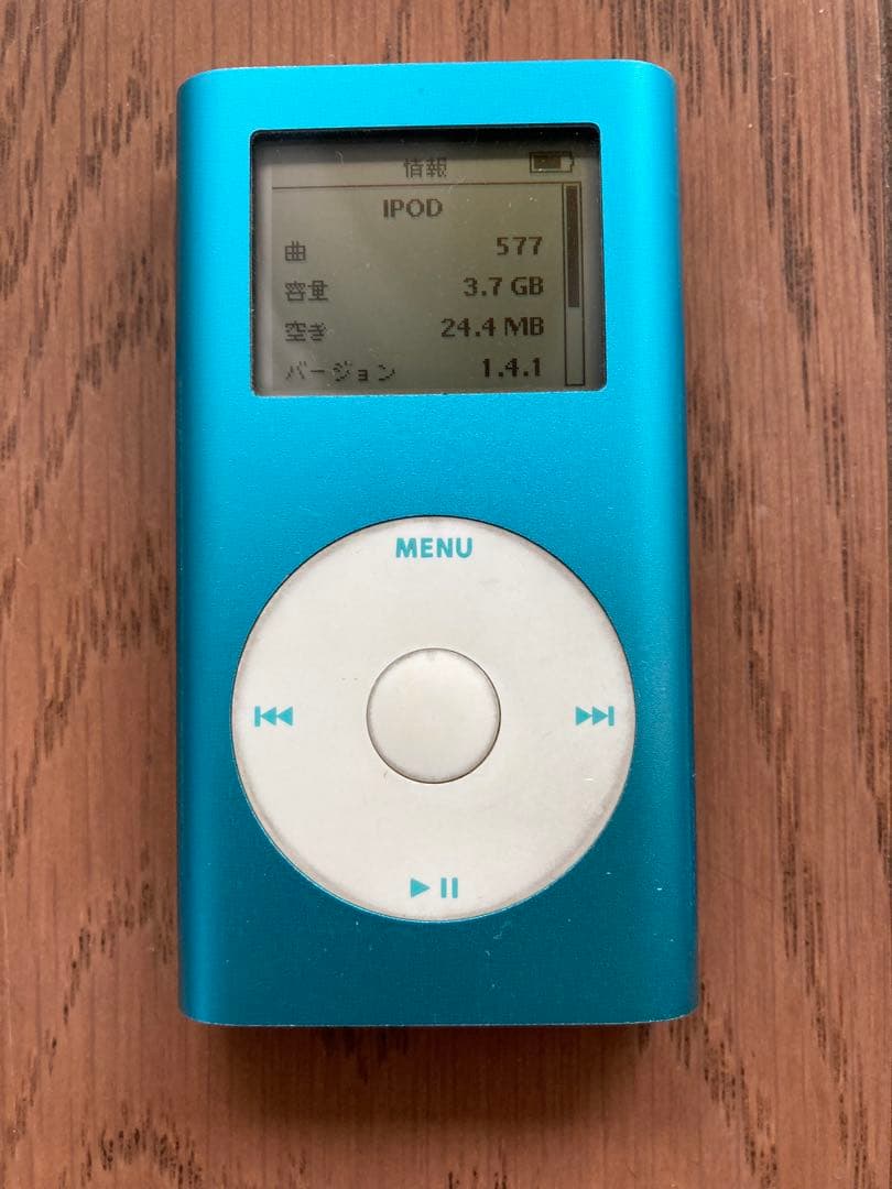 ポータブルプレーヤー i Pod mini 4GB