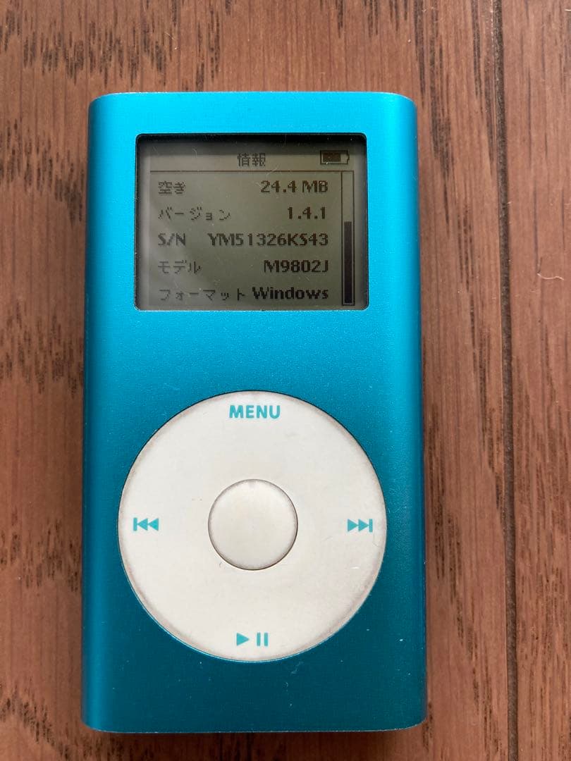 ポータブルプレーヤー i Pod mini 4GB