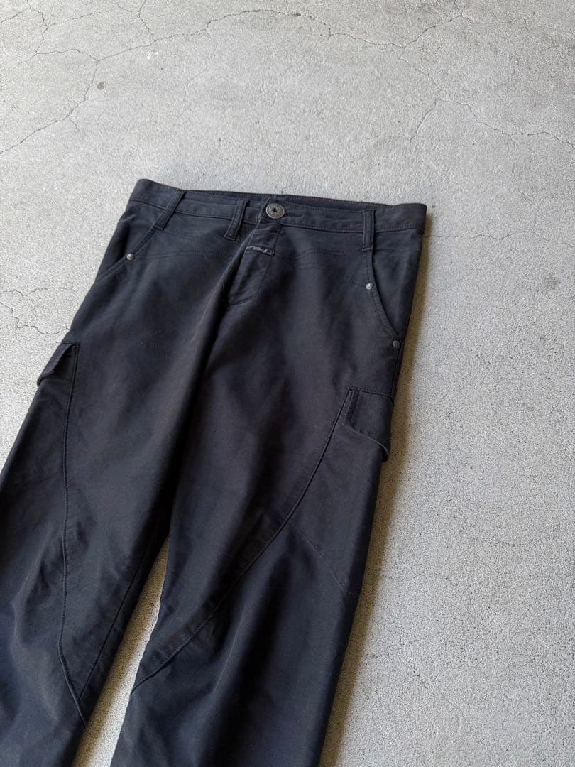 パンツ MARITHE FRANCOIS GIRBAUD Black Trousers