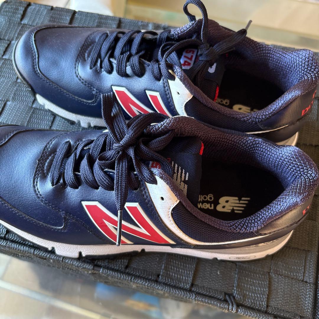 ゴルフシューズ New Balance 574 サイズ24.5 新品未使用