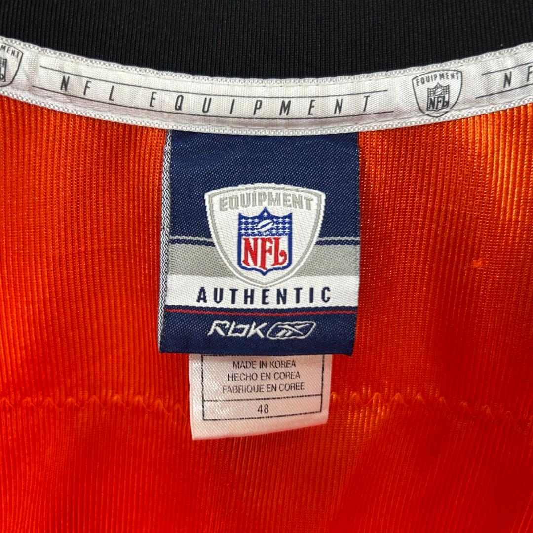 リーボック NFL 全刺繍 ベンガルズ アメフトゲームシャツ L相当 5274