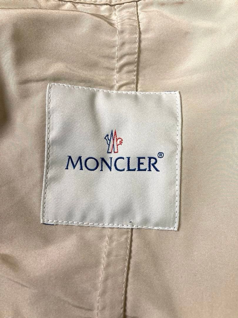 美品　モンクレール デュレンヌトレンチコート　M