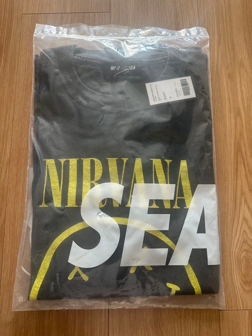 WIND AND SEA　NIRVANA SMILEY S/S TEE