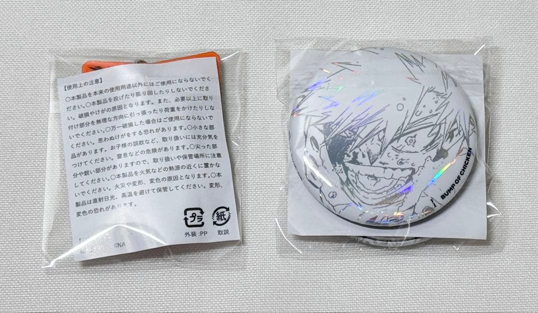 BUMP OF CHICKEN I CD 缶バッジ キーホルダー