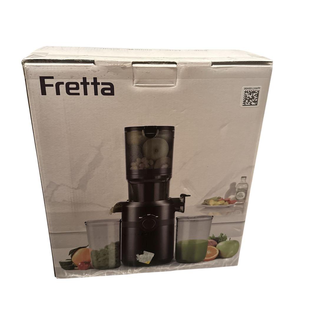 Fretta スロージューサー 1L 　BPAフリー　取付簡単　広い投入口