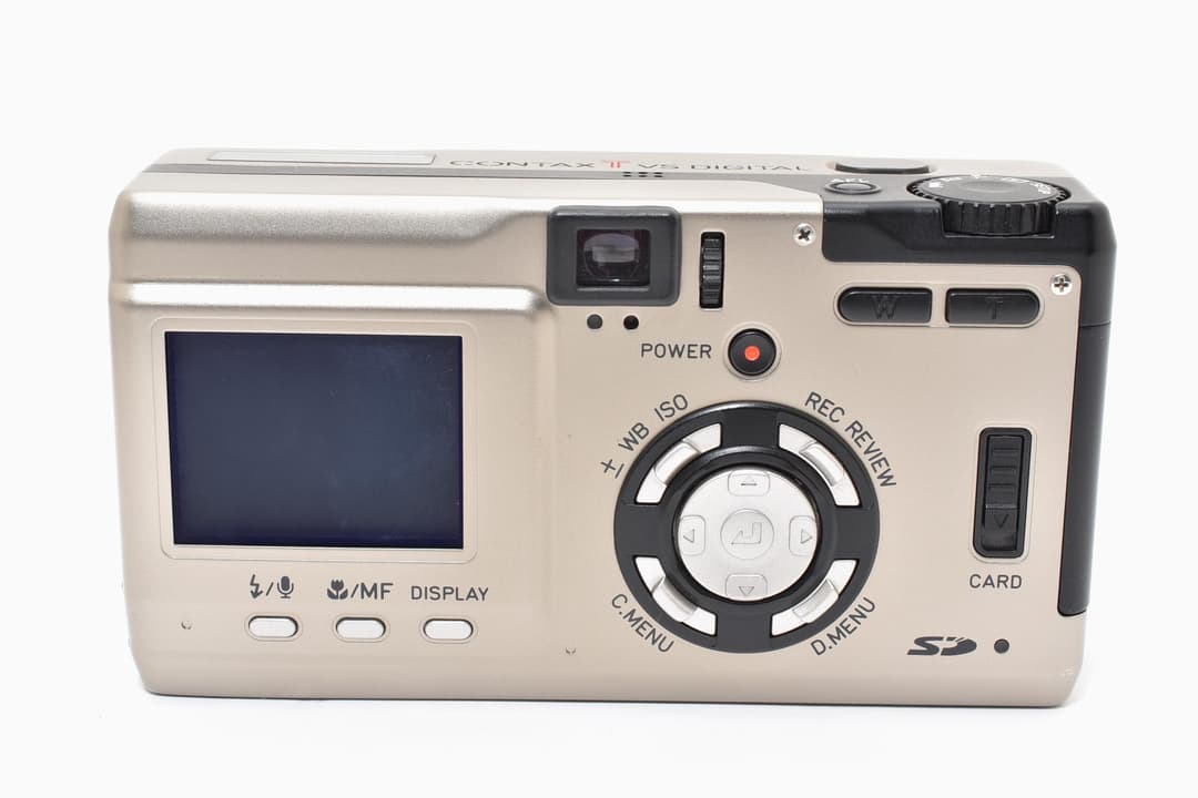 CONTAX TVS DIGITAL シルバー 0447
