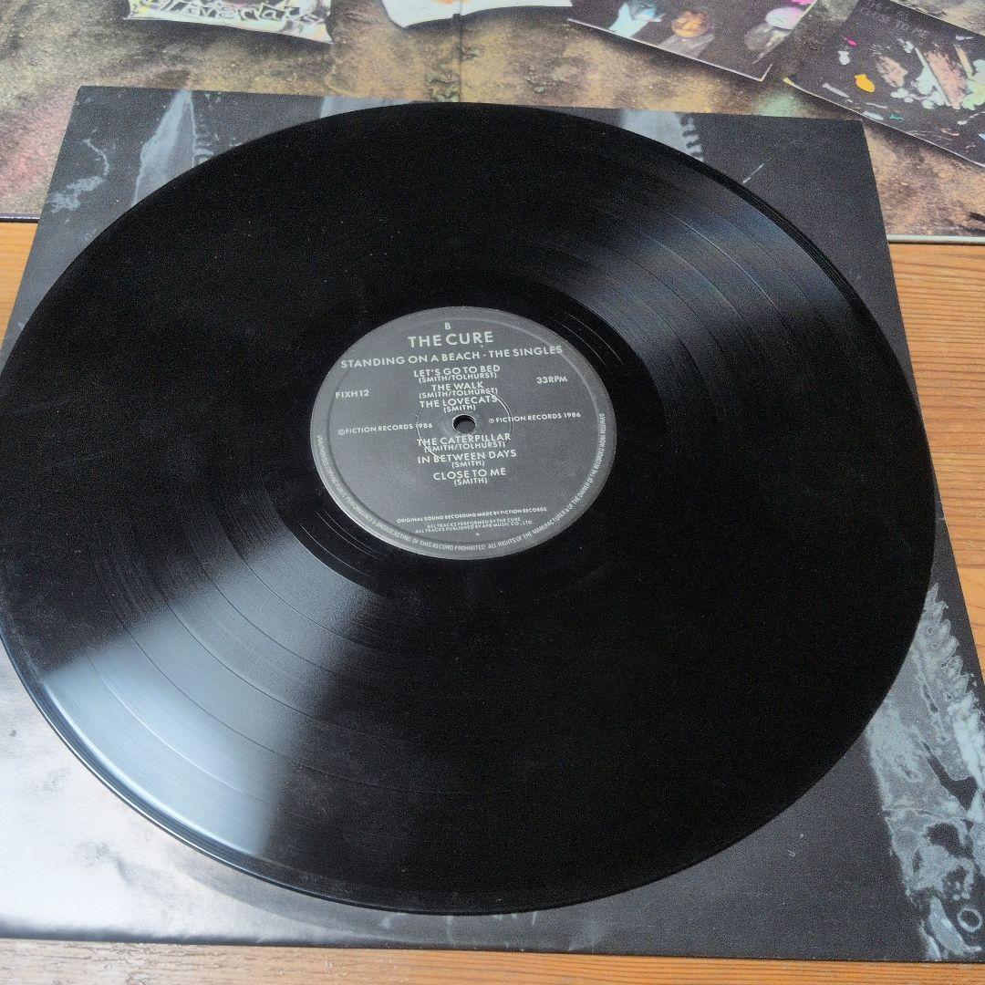 LP ザ・キュアー Standing on a Beach Fiction盤