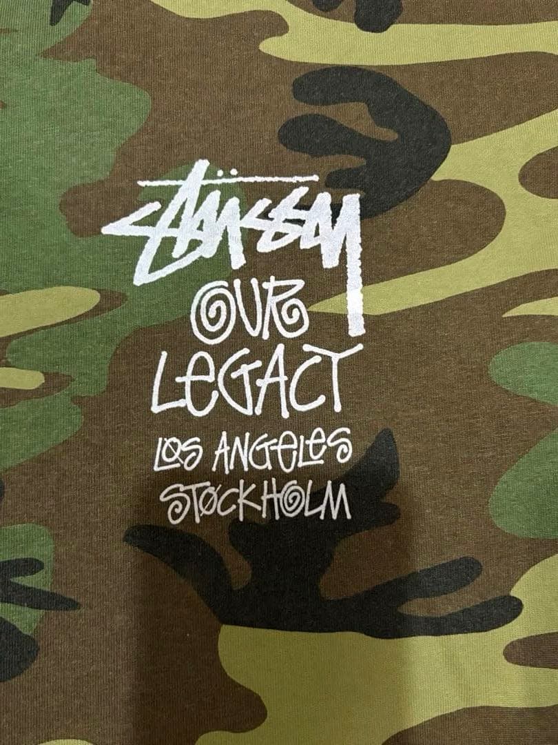 Stussy 迷彩柄　Tシャツ