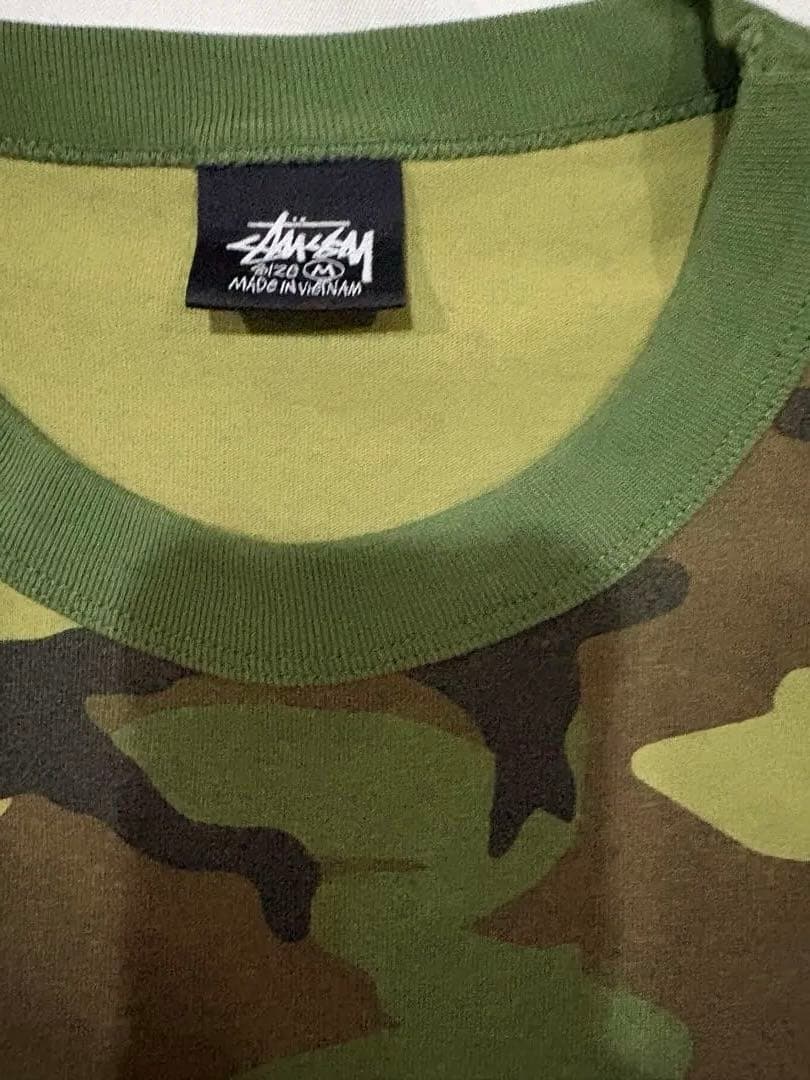 Stussy 迷彩柄　Tシャツ