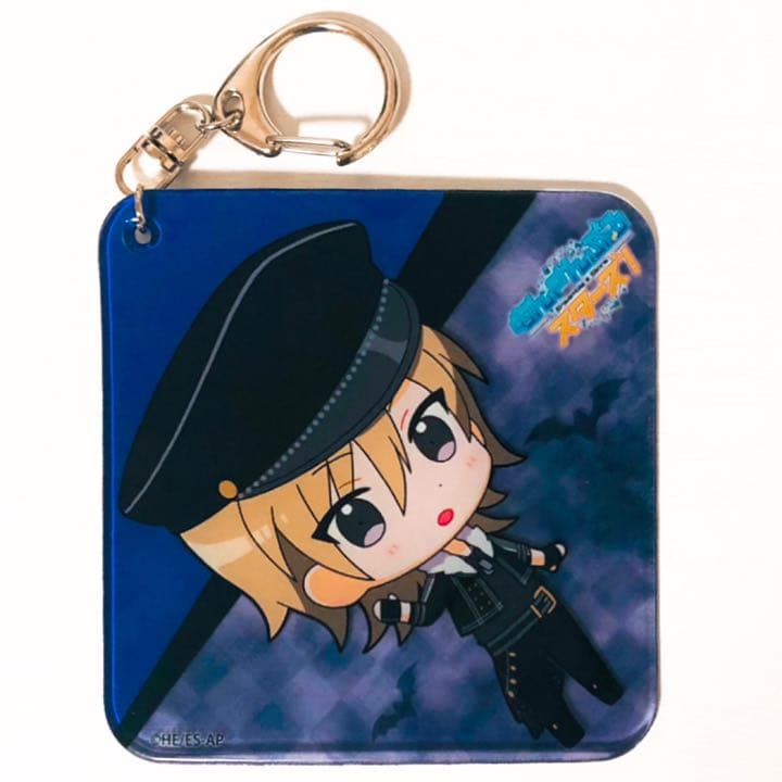 新品★あんスタ★カラオケの鉄人★ふにふにコースター型ストラップ★6点セット