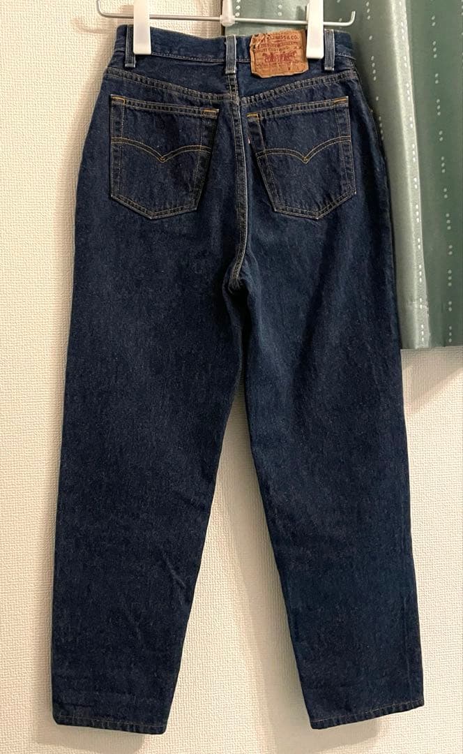 希少 USA製 リーバイス 17501 デニムパンツ ハイウエスト 濃紺