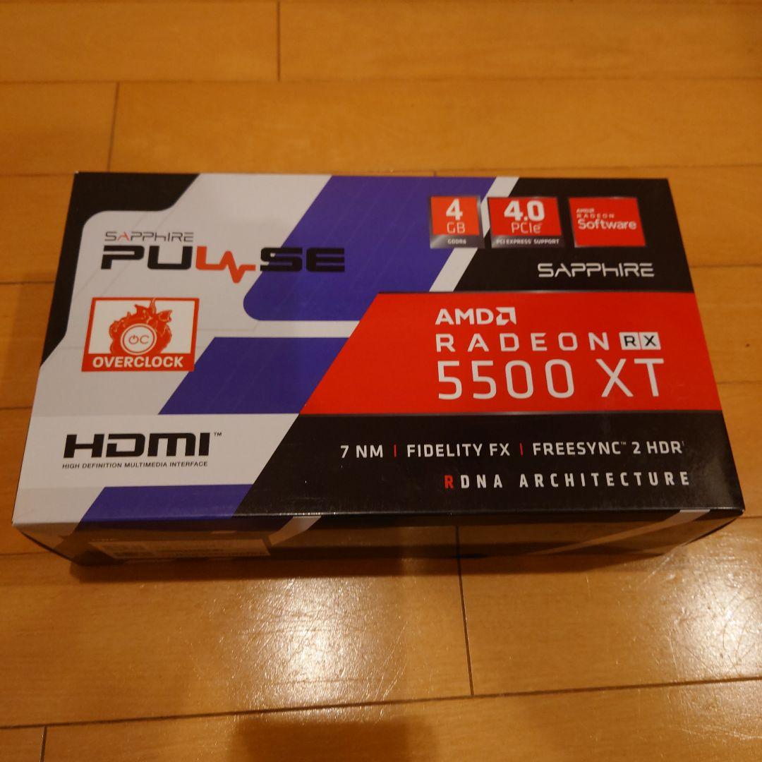グラフィックボード・グラボ・ビデオカード SAPPHIRE Radeon RX 5500 XT