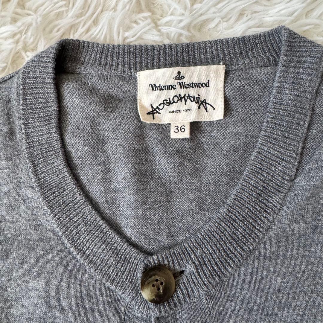 Vivienne Westwood アングロマニア 変形ロゴカーディガン