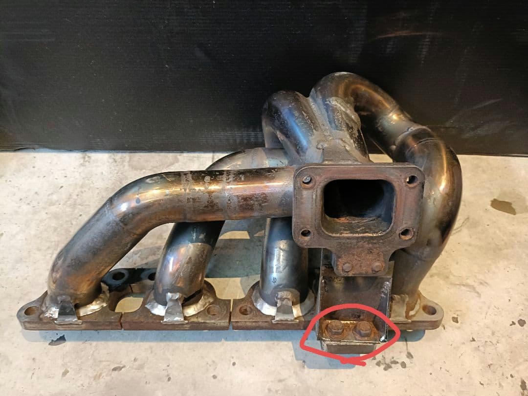 S14 シルビア SR20DET エキマニ