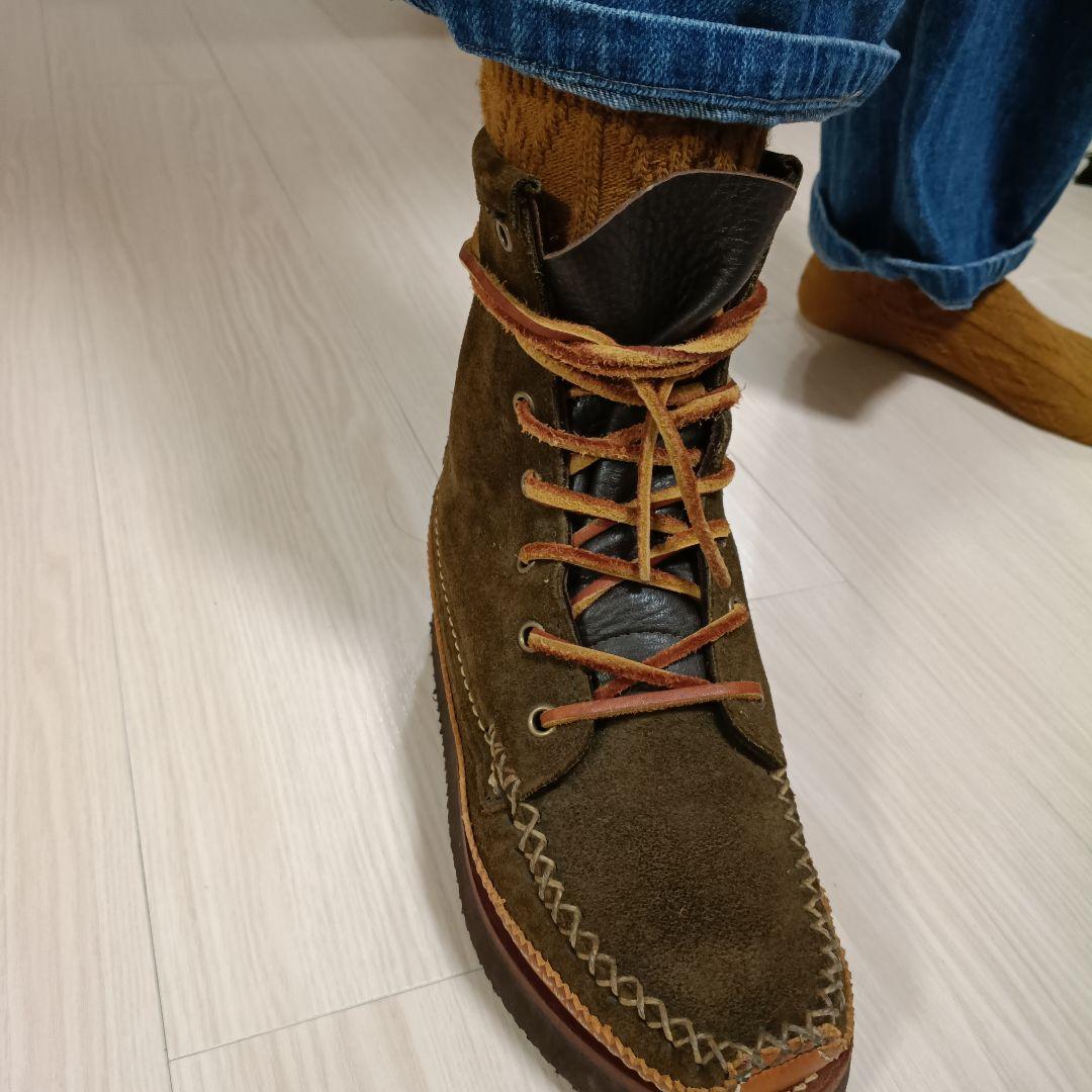 美品 YUKETEN 23.5cm ビームスボーイ USA製 45R SHIPS
