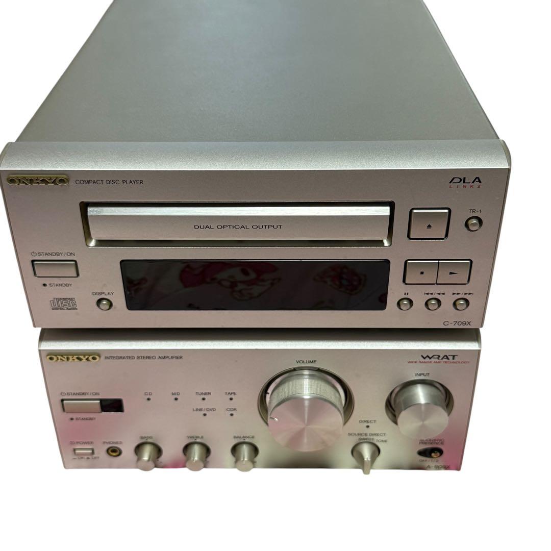 ONKYO C-709X A-909X セット