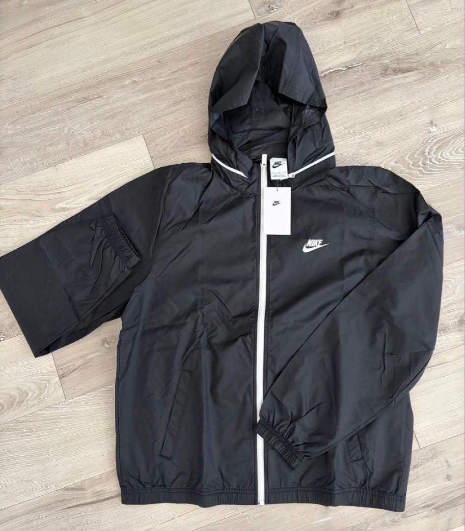 【新品】NIKE ウーブン トラックスーツ セットアップ M ブラック