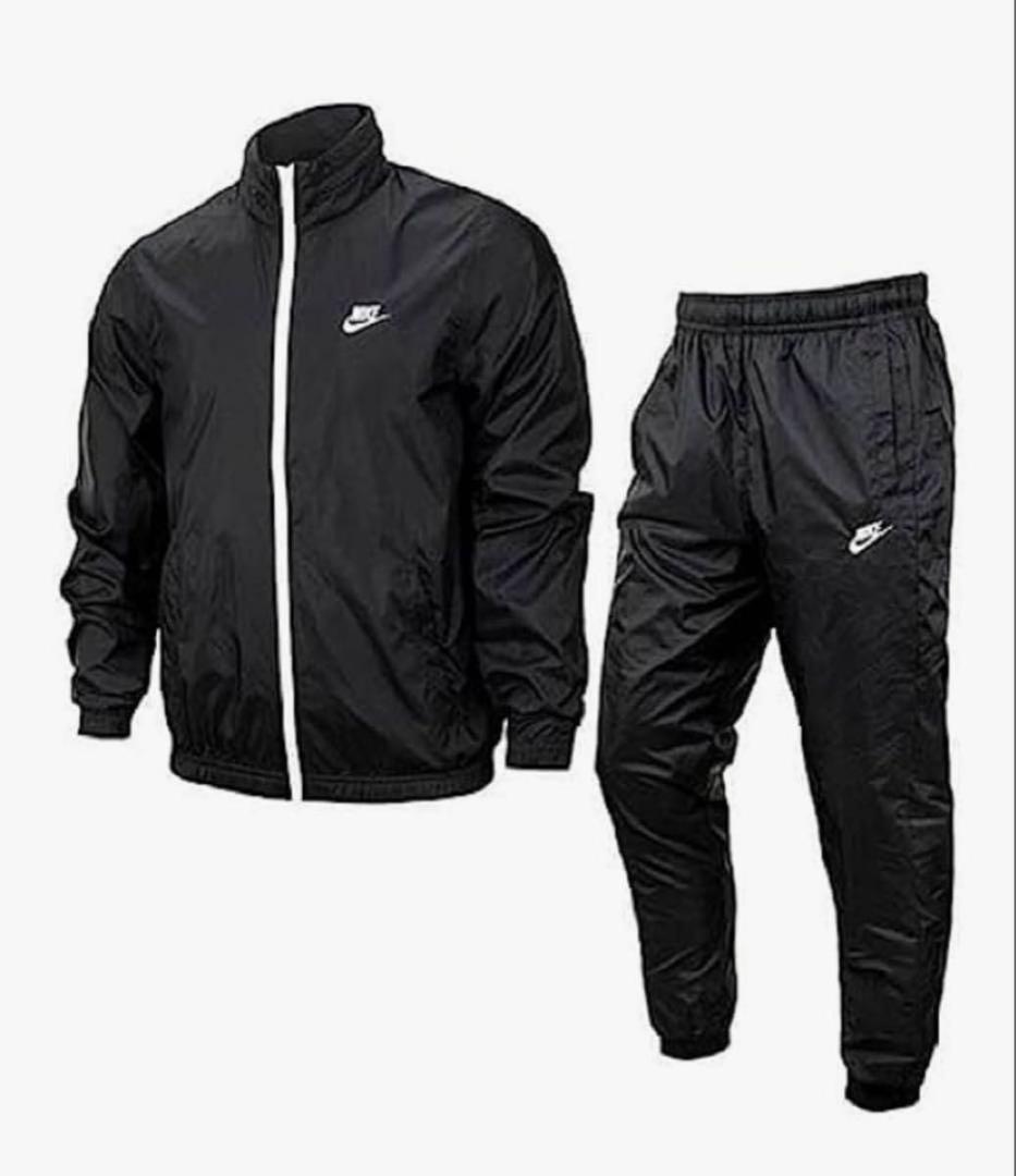 【新品】NIKE ウーブン トラックスーツ セットアップ M ブラック
