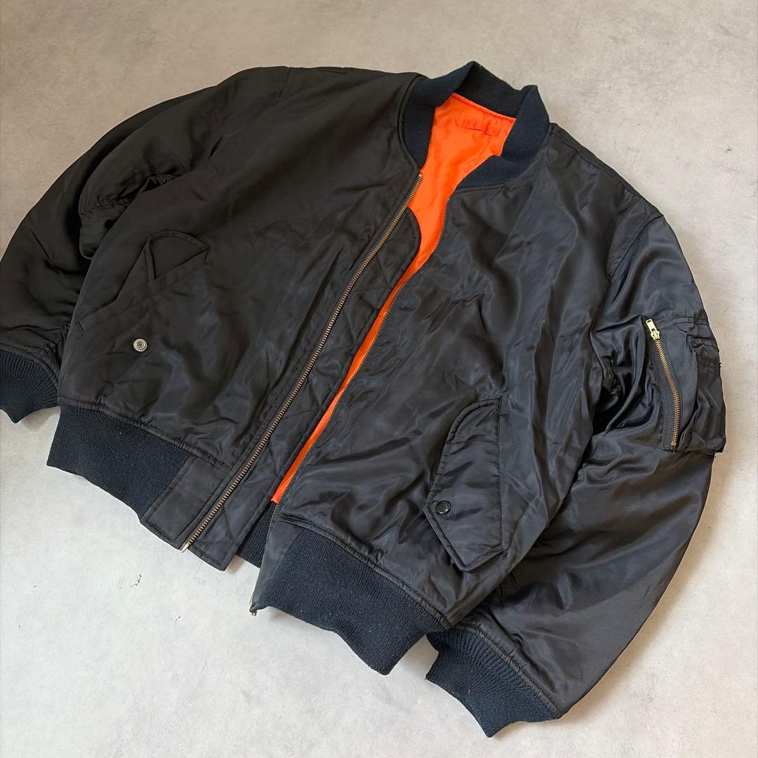 90s ✨Old✨ユニクロ UNIQLO MA-1 フライト ボンバージャケット