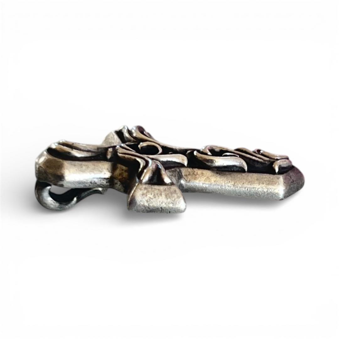 CHROME HEARTS 希少クロムハーツ バルカンクロス スモール シルバー