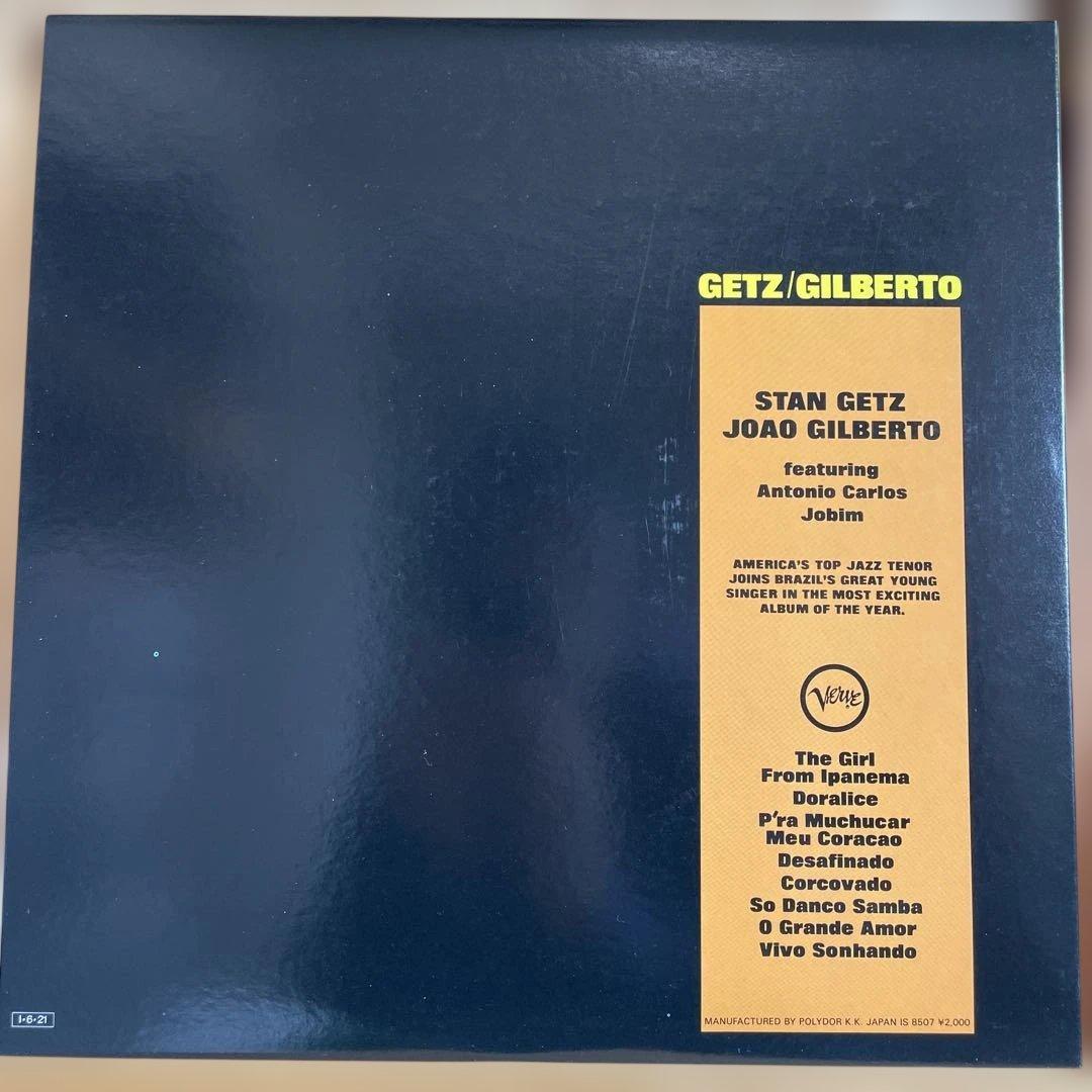 洋楽 STAN GETZ & JOAO GILBERTO Getz Gilberto