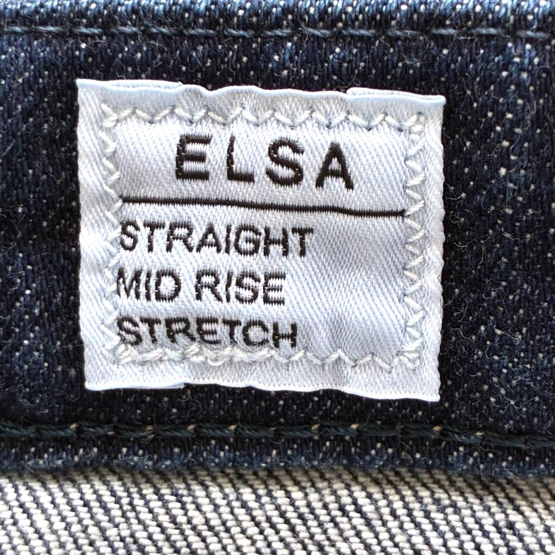 【新品タグ付】SOMETHING サムシング ELSA ストレートデニムW30