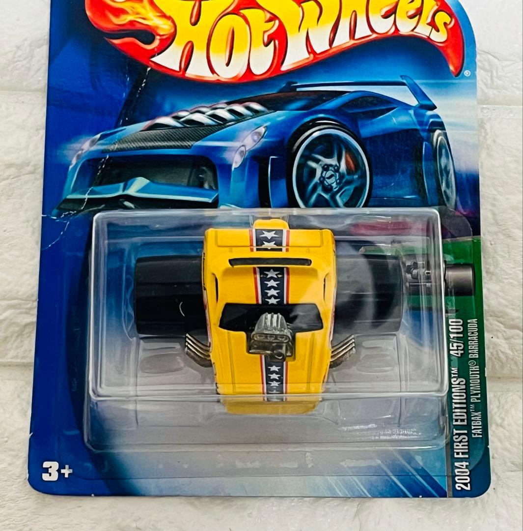希少HotWheels(ホットウィール)2004FIRST BARRACUDA