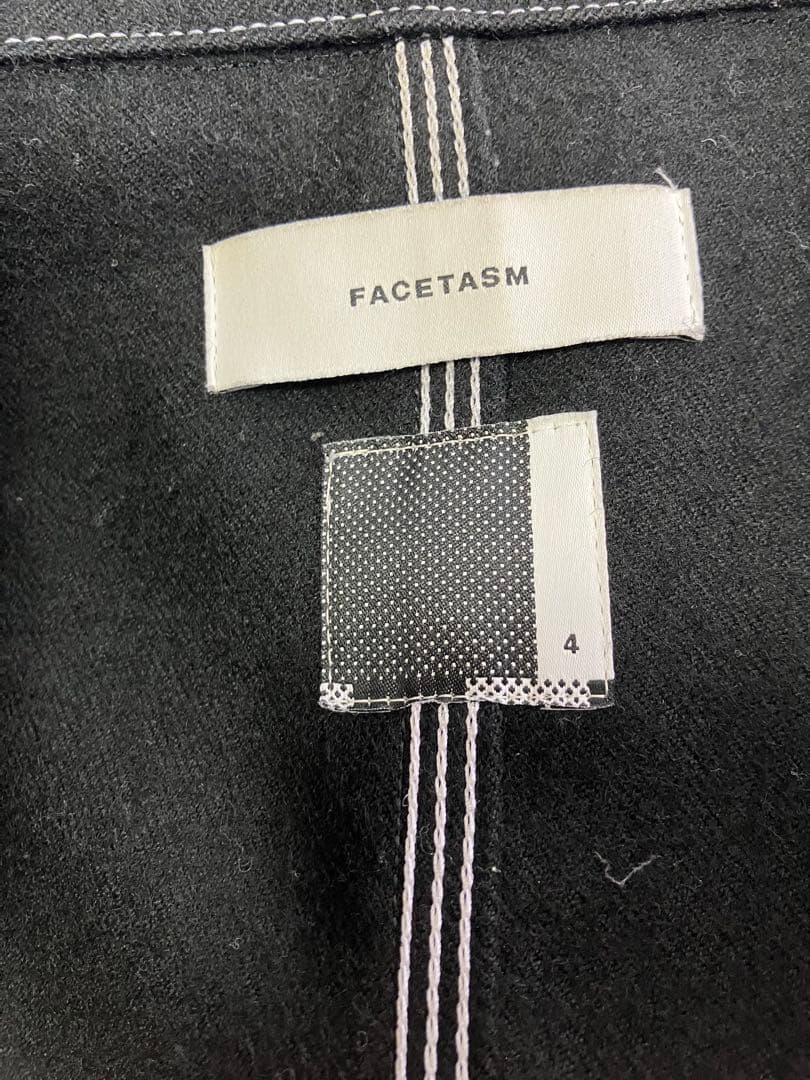 魑*】様 FACETASM ファセッタズム ウール カバーオール ジャケット S