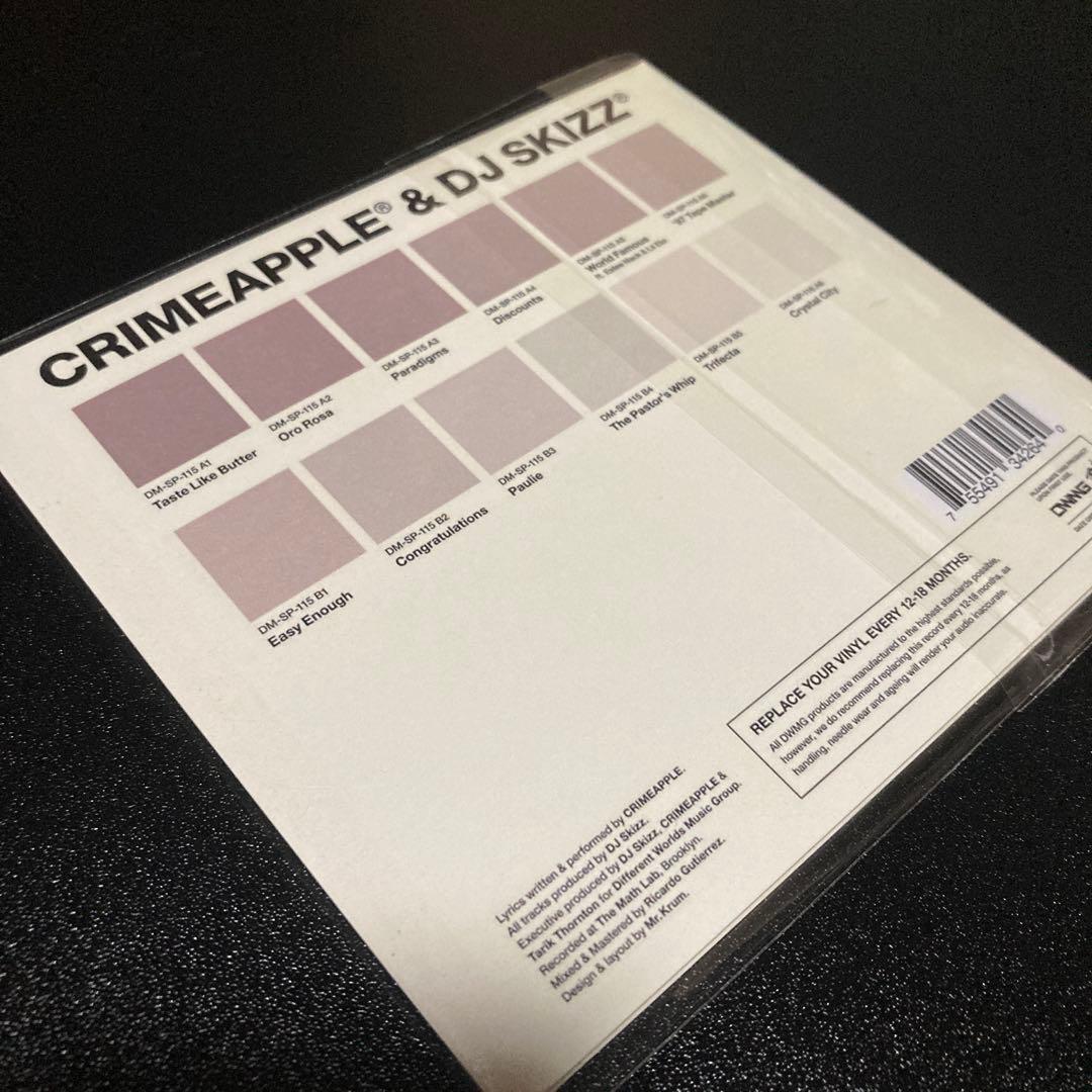 CRIMEAPPLE & DJ SKIZZ \"ROSE GOLD\" CD 新品