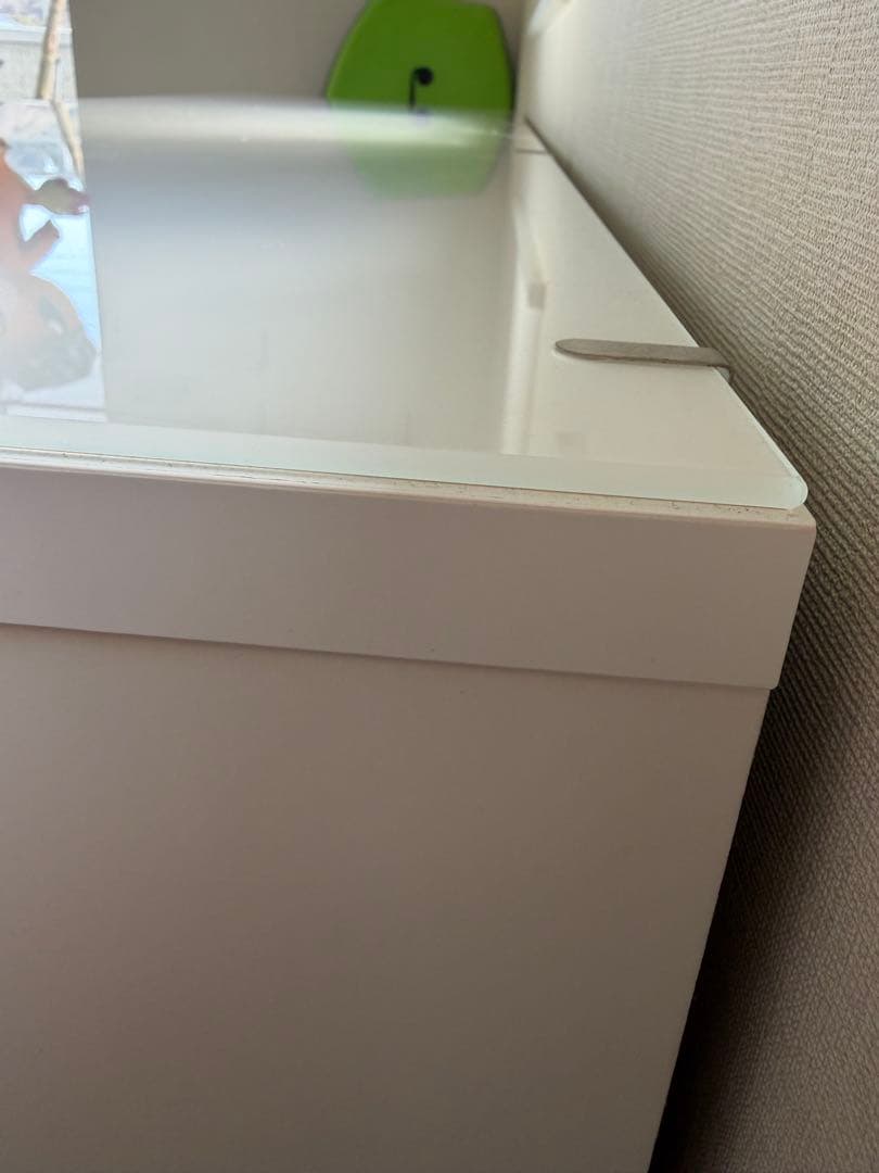 IKEA マルム チェスト ガラス天板付き 703.546.44
