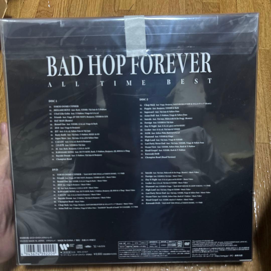 BAD HOP FOREVER ALL TIME BEST 初回限定盤おまけ付き