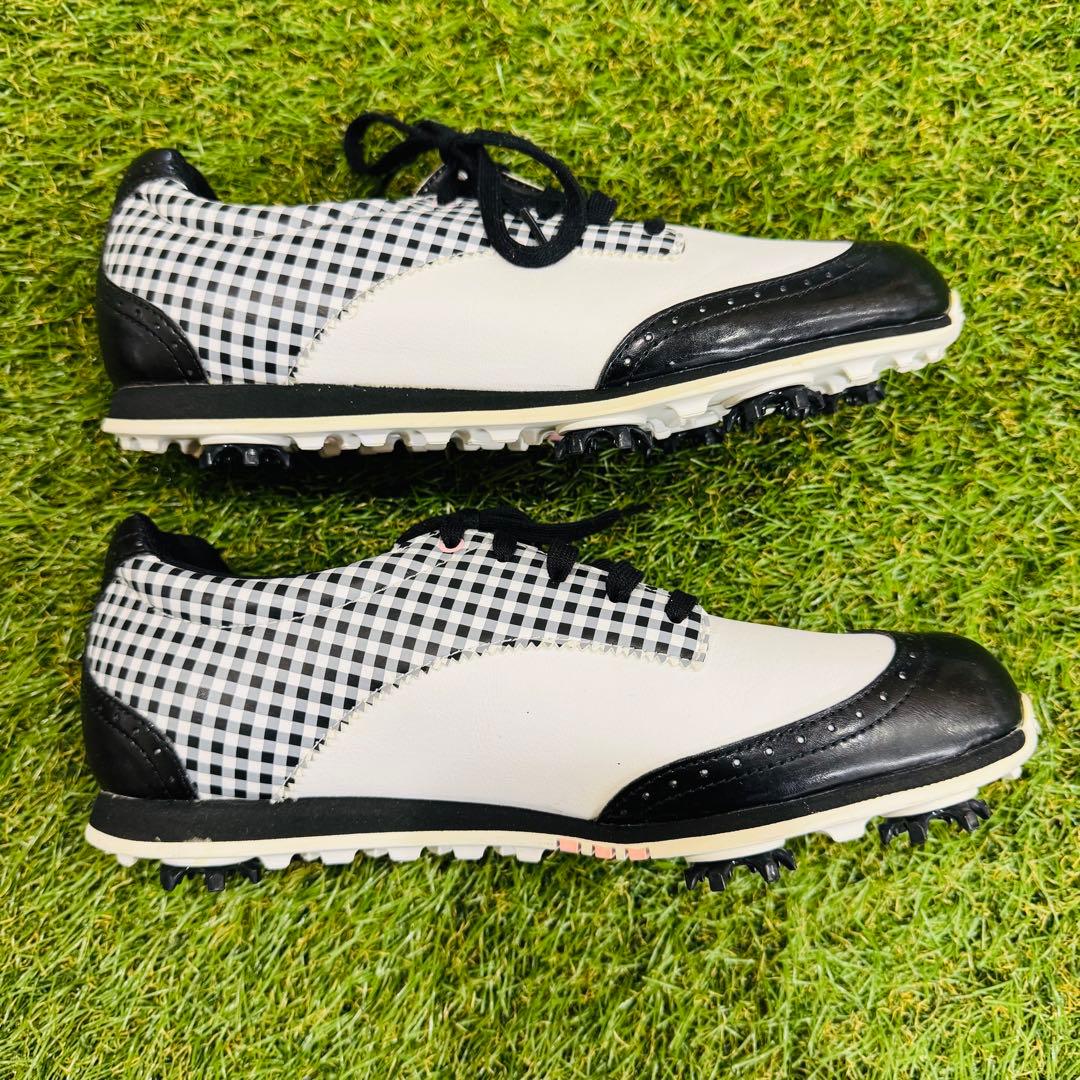 【未使用】adidas FITFOAM レディース ゴルフシューズ 24.0cm